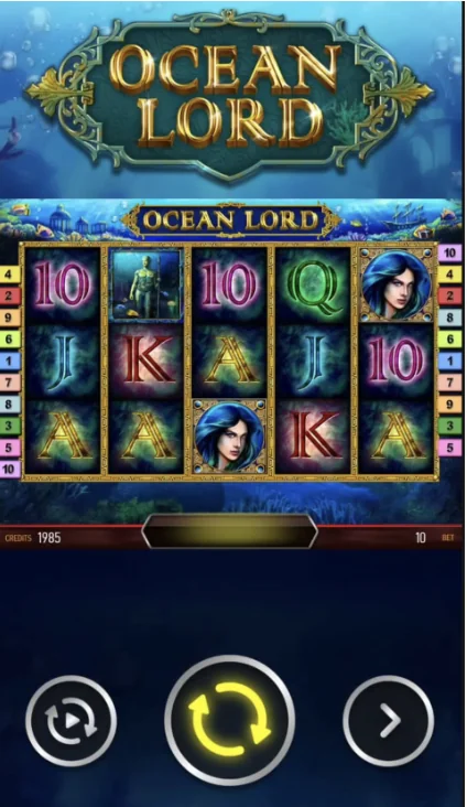 Ocean Lord slot loaded on the PariPesa mobile casino